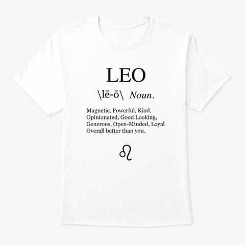 Leo Definition Tee