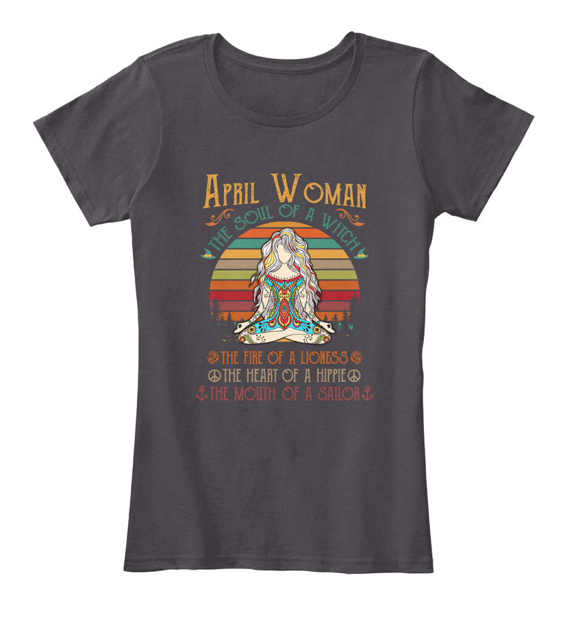 April Woman Meditation Unisex Tshirt