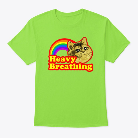 Heavy Breathing Rainbow Cat