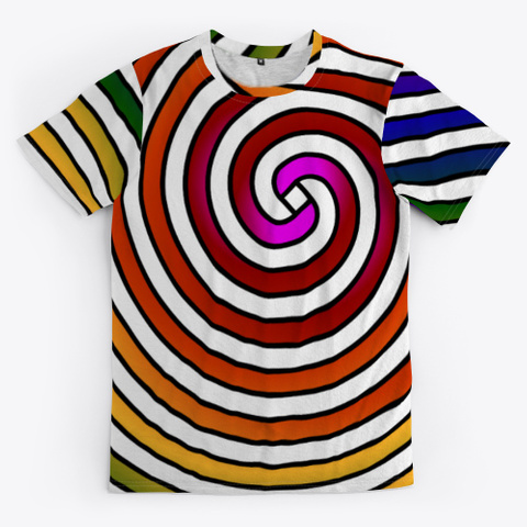 Archimedean Spiral Series   Spectrum Standard T-Shirt Front
