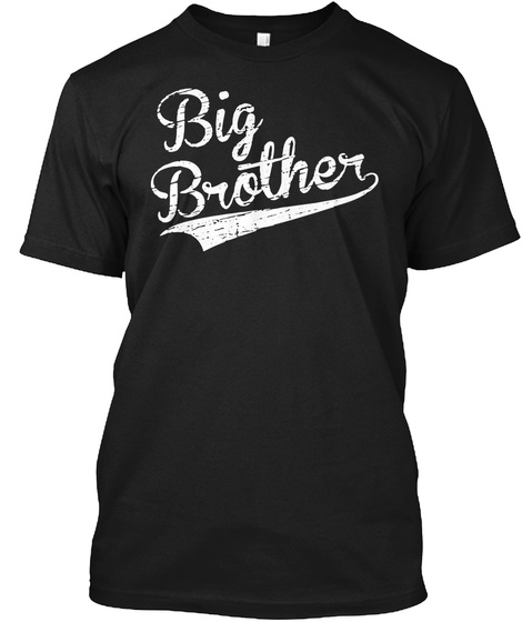 Big Brother Black T-Shirt Front
