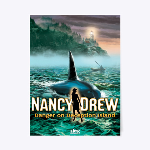 Nancy Drew: Danger On Deception Island Standard T-Shirt Front