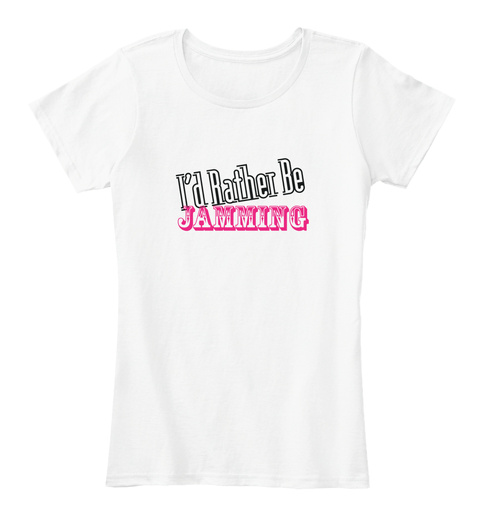 Roller Derby - Id Rather Be Jamming Unisex Tshirt
