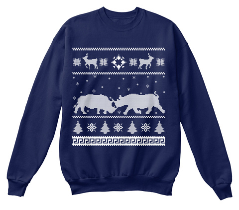 Rhinoceros Ugly Christmas Xmas Gifts Unisex Tshirt