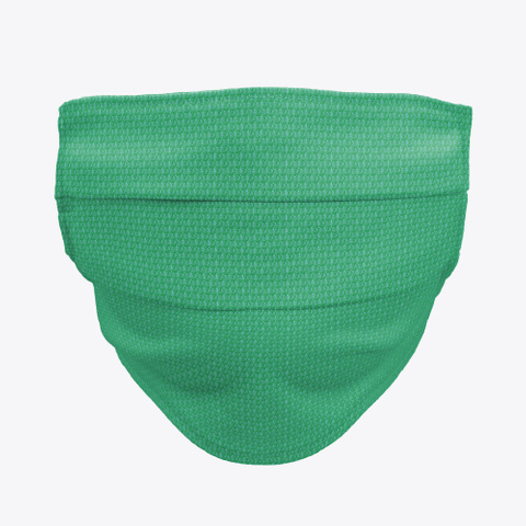 Awesome Safety Mask Green T-Shirt Front
