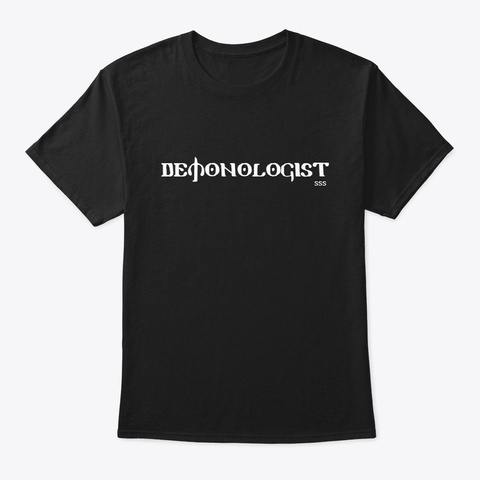 Demonologist Tee Black T-Shirt Front