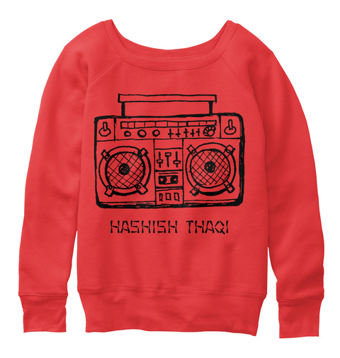 Hashish Thaqi Red T-Shirt Front