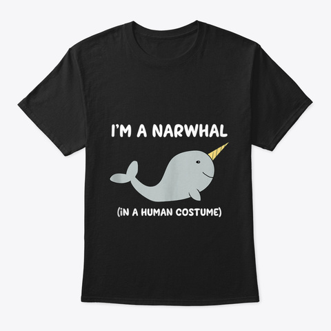 Narwhal Costume Funny Halloween Graphic