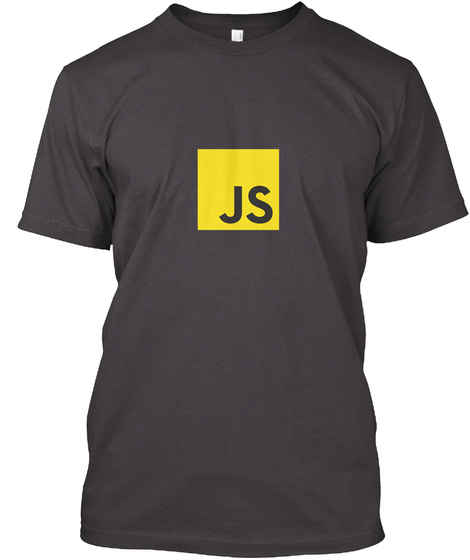 Js Heathered Charcoal  T-Shirt Front