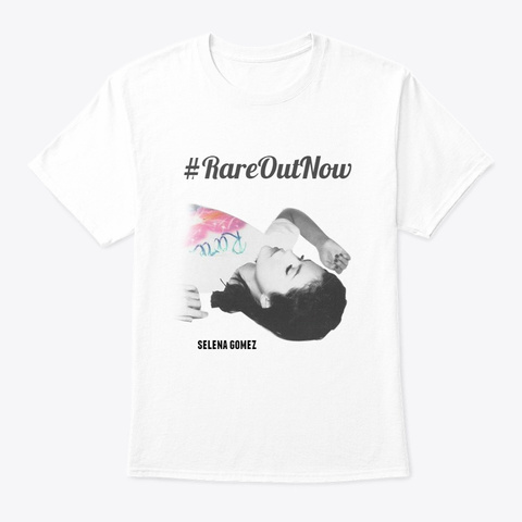 Rare Out Now White T-Shirt Front