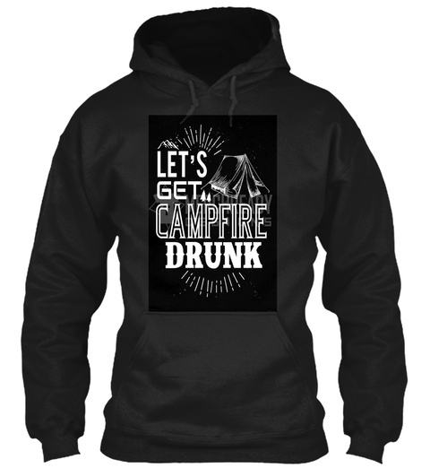 Lets Get Campfire Drunk Holiday T-shirt
