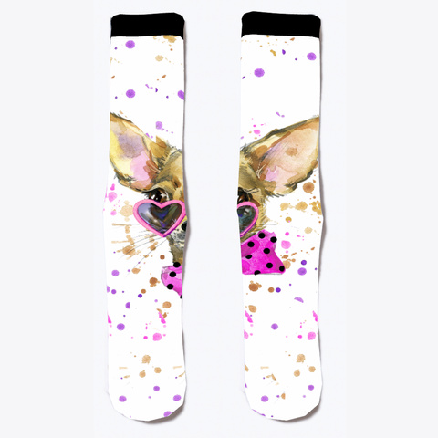 Cat Lovers Socks  Standard Kaos Front