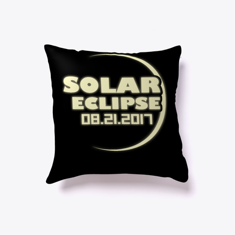 Solar Eclipse   08.21.2017 Black áo T-Shirt Front