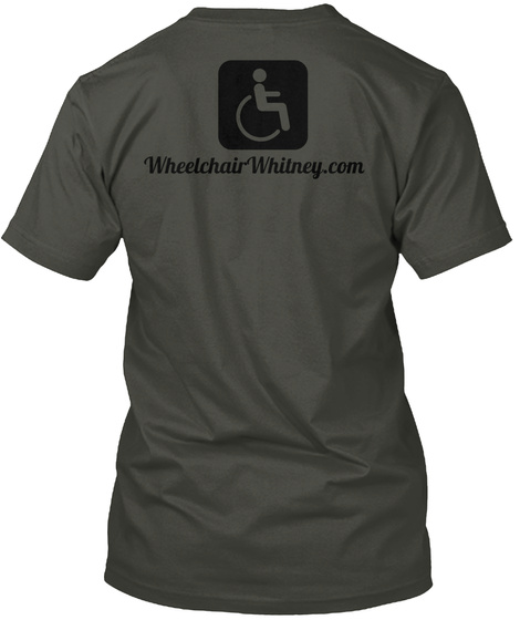 Wheelchair Whitney.Com Smoke Gray Kaos Back