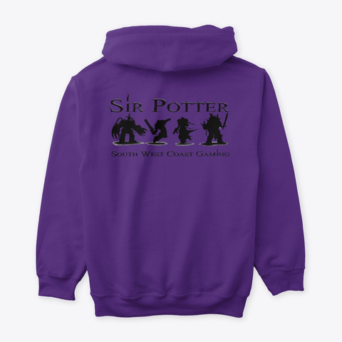 The Potter Purple T-Shirt Back