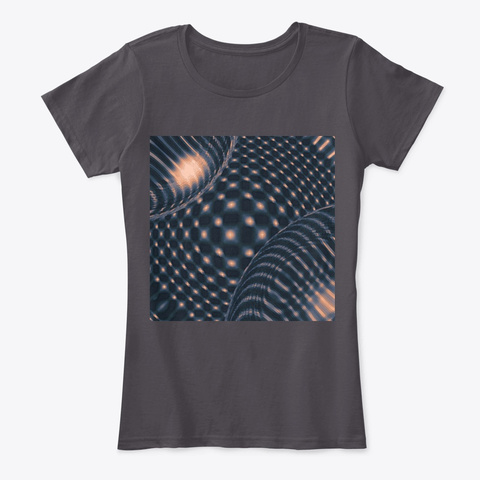 Big Bang Heathered Charcoal  T-Shirt Front