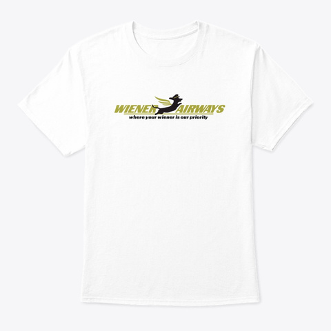 Wiener Airways White T-Shirt Front