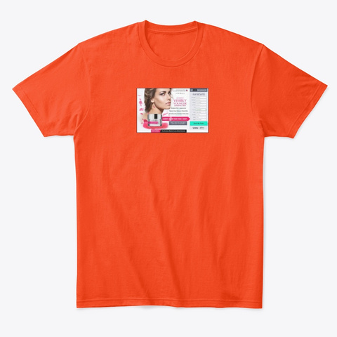  Luxe Bella Cream Reviews: Deep Orange  T-Shirt Front