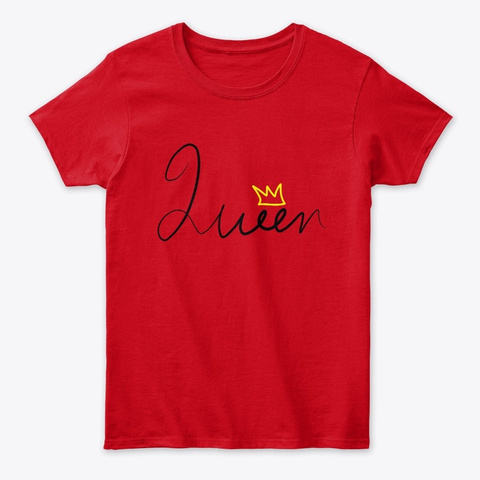 Queen Red T-Shirt Front