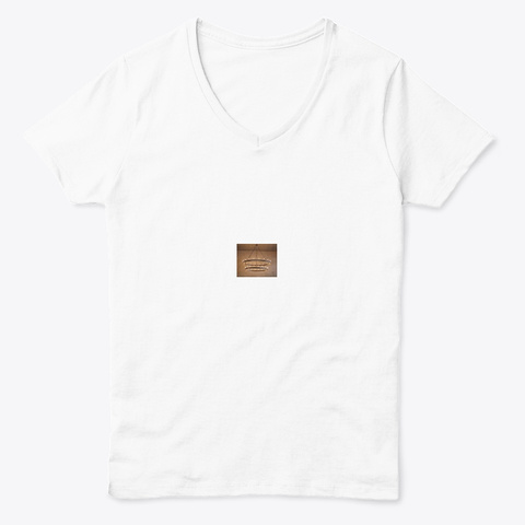 1 White  T-Shirt Front