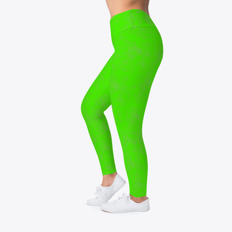 green workout leggings