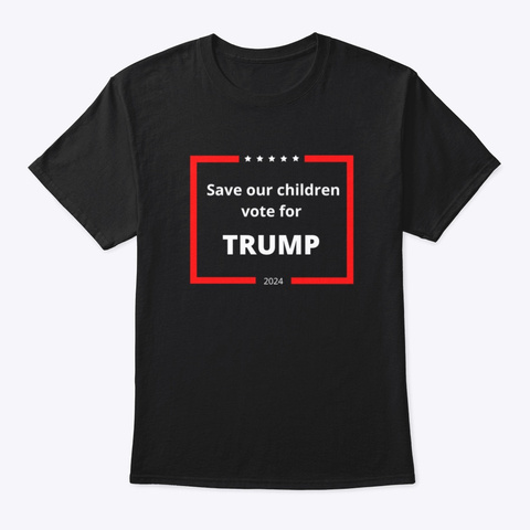 Save Our Children Shirt Black áo T-Shirt Front