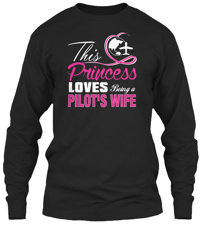 PRINCESS PILOTS WIFE Unisex Tshirt