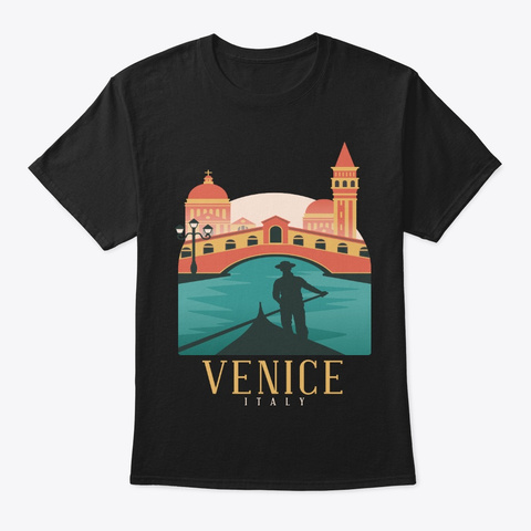 Italy Skyline Venice Cool Souvenir Gift Unisex Tshirt