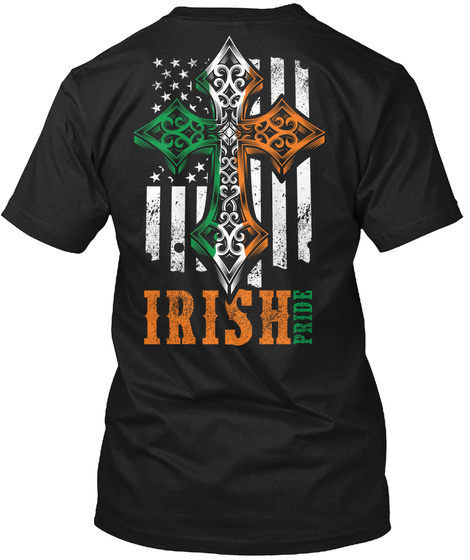 Irish Pride Irish Pride Black T-Shirt Back