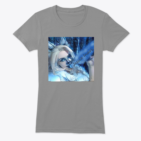 White Wolf Premium Heather T-Shirt Front