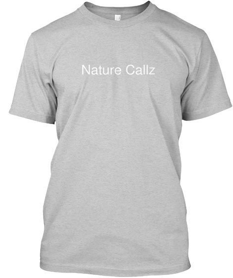 Nature Callz Light Steel T-Shirt Front