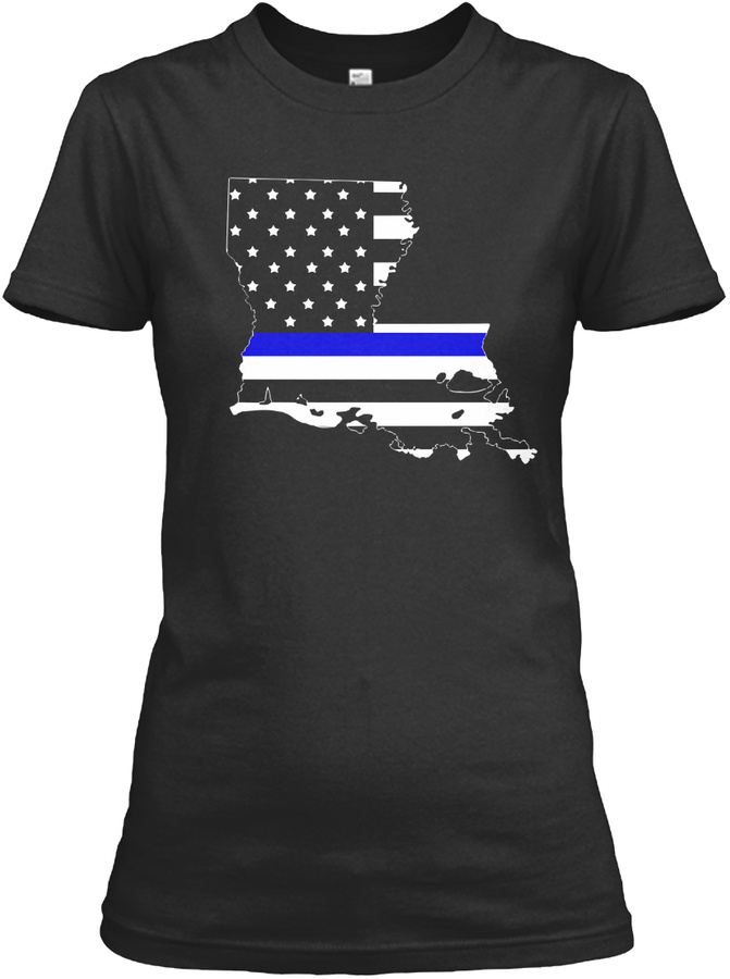 Louisiana Thin Blue Line Womens Tshirts Unisex Tshirt