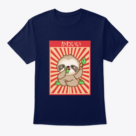 Kawaii Anime Sloth T-shirt