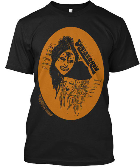 Vantana Row Samhain Tee (Blk/Org) Black T-Shirt Front