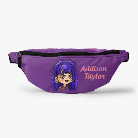 Addison Taylor Purple T-Shirt Front