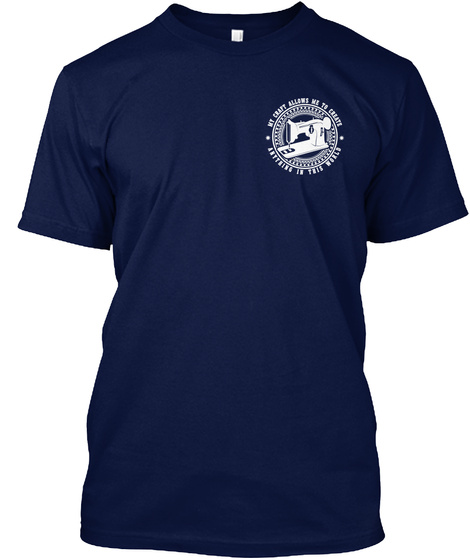 My Craft   Sewing Navy T-Shirt Front
