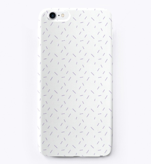 Iphone Case Of Awesome White T-Shirt Front