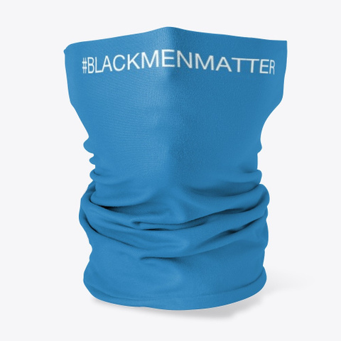 Matter Masks Denim Blue Camiseta Front