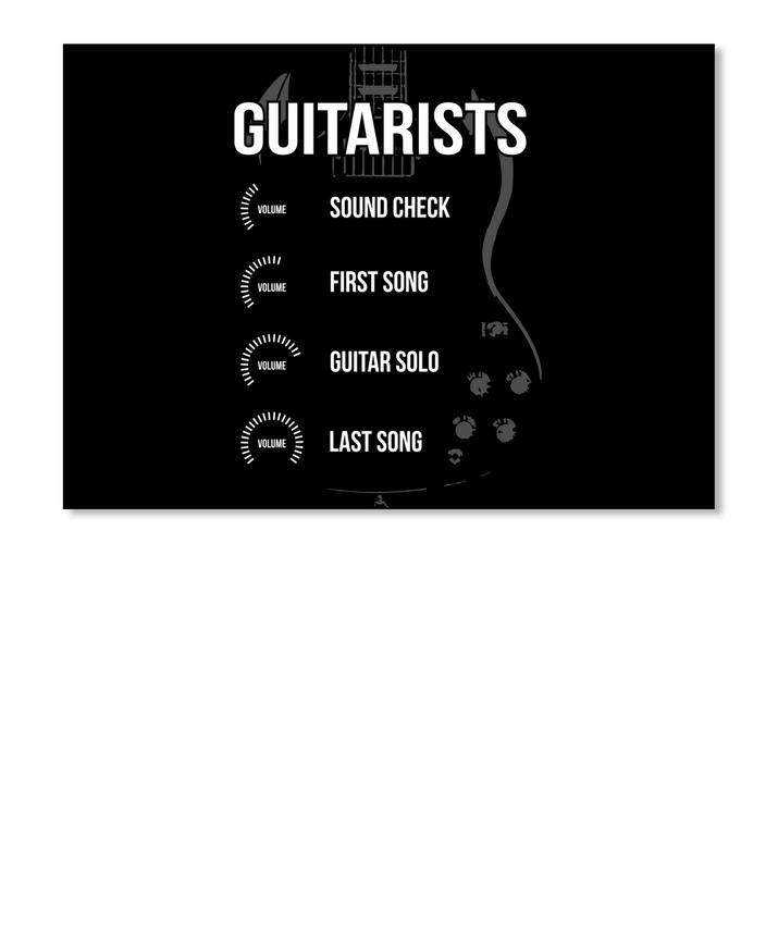 Landscape Details about   Cozy Guitar Cuitarists Sound Check First Song Solo Last Sticker 