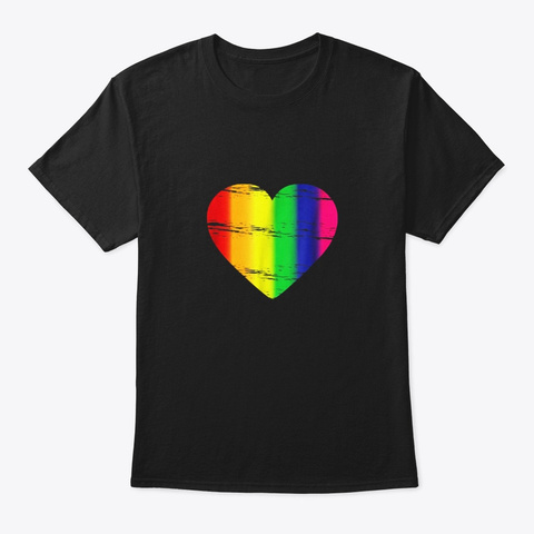 Lgbt Pride Month 2017 T Shirt Lgbt Black T-Shirt Front