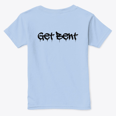 #Gb Kids Light Blue T-Shirt Back