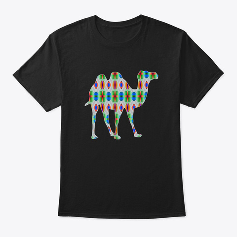 Camel 12 Black áo T-Shirt Front