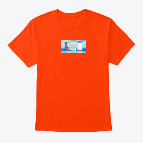 Slim Phoria Keto Diet Reviews Orange T-Shirt Front