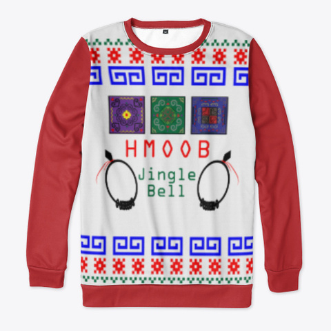 Hmong Holiday Sweater Standard T-Shirt Front