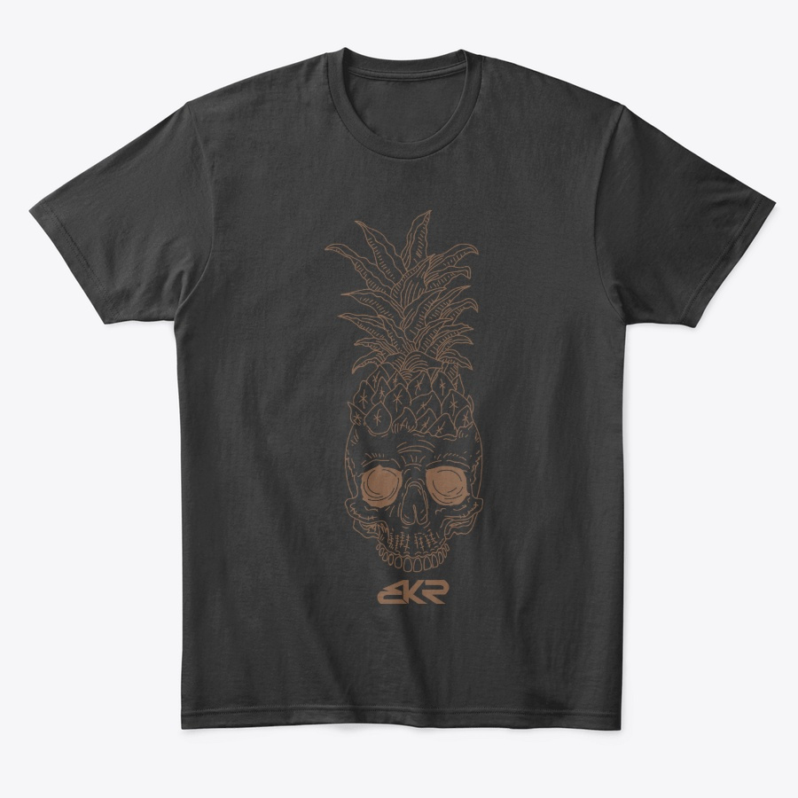 Pineapple Skull Vintage Hand drawn - BKR Unisex Tshirt