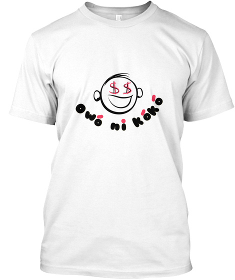 Owo Ni Koko White Camiseta Front