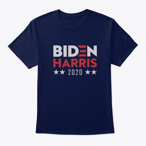 Biden Harris 2020 Navy Kaos Front