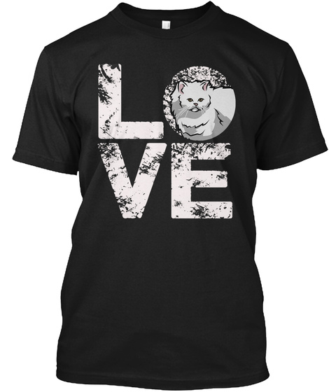 Love Black T-Shirt Front