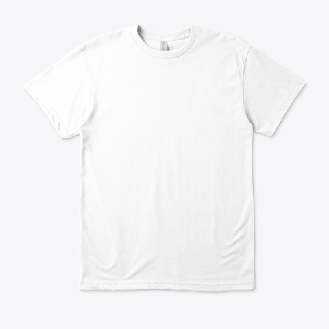 Lead Classic T  White T-Shirt Front