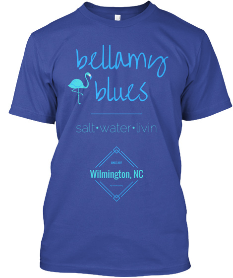 Bellamy Blues Deep Royal T-Shirt Front